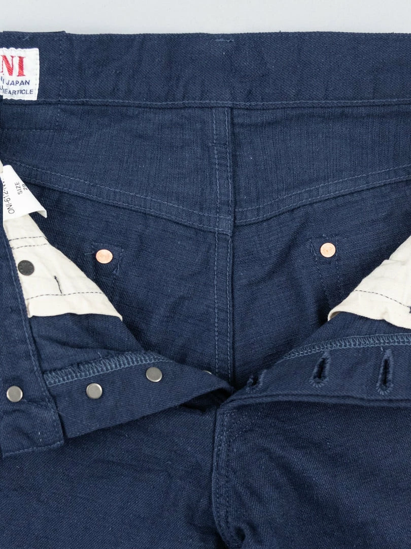 NEW ARRIVALS ONI Denim 612-NVNV "Navy Warp And Weft" 12oz Relaxed Tapered Jeans 25 NEW ARRIVALS ONI Denim 612-NVNV "Navy Warp And Weft" 12oz Relaxed Tapered Jeans