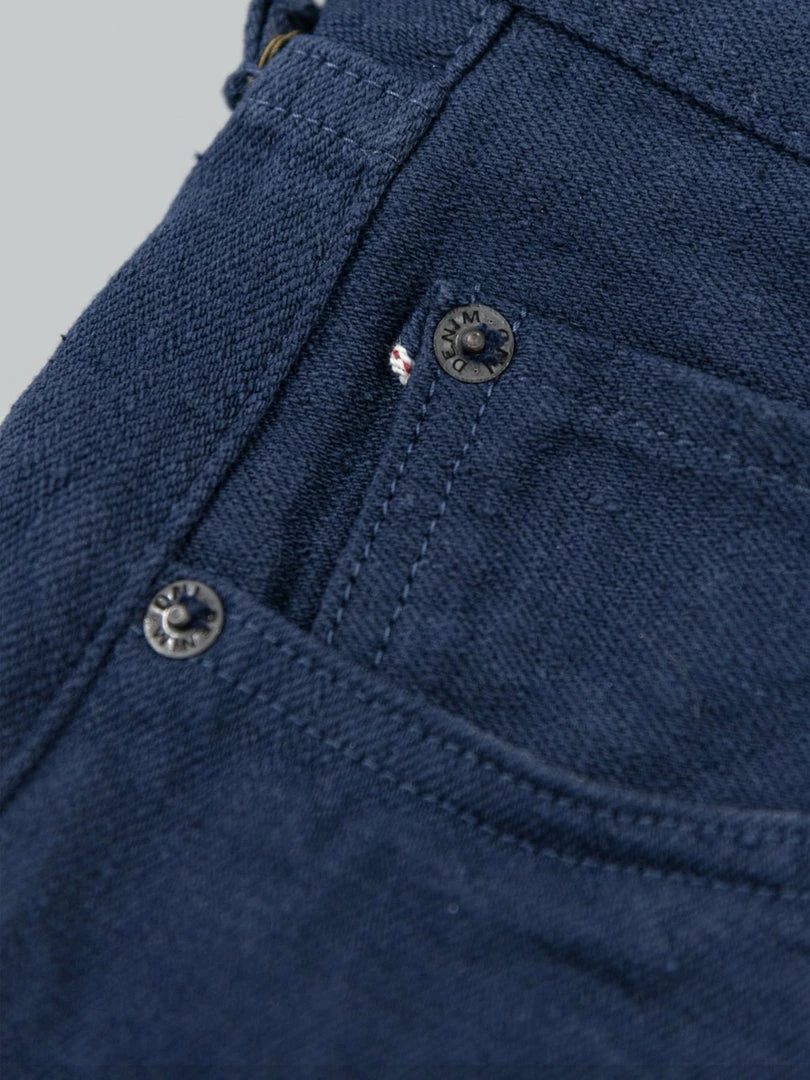 NEW ARRIVALS ONI Denim 612-NVNV "Navy Warp And Weft" 12oz Relaxed Tapered Jeans 28 NEW ARRIVALS ONI Denim 612-NVNV "Navy Warp And Weft" 12oz Relaxed Tapered Jeans