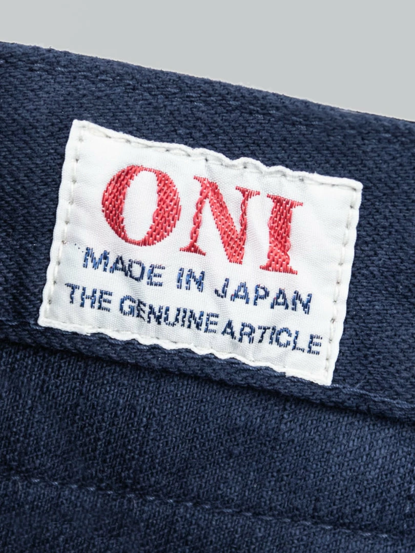 NEW ARRIVALS ONI Denim 612-NVNV "Navy Warp And Weft" 12oz Relaxed Tapered Jeans 29 NEW ARRIVALS ONI Denim 612-NVNV "Navy Warp And Weft" 12oz Relaxed Tapered Jeans