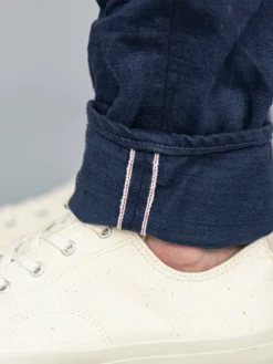 NEW ARRIVALS ONI Denim 612-NVNV "Navy Warp And Weft" 12oz Relaxed Tapered Jeans 40 NEW ARRIVALS ONI Denim 612-NVNV