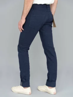 NEW ARRIVALS ONI Denim 612-NVNV "Navy Warp And Weft" 12oz Relaxed Tapered Jeans 36 NEW ARRIVALS ONI Denim 612-NVNV