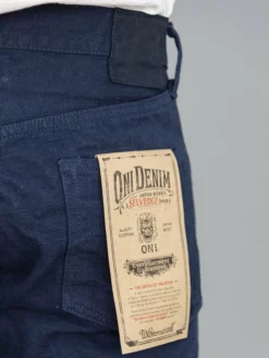 NEW ARRIVALS ONI Denim 612-NVNV "Navy Warp And Weft" 12oz Relaxed Tapered Jeans 37 NEW ARRIVALS ONI Denim 612-NVNV