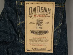 ONI Denim 622ZR "Secret Denim" 20oz Relaxed Tapered Jeans 50 ONI Denim 622ZR