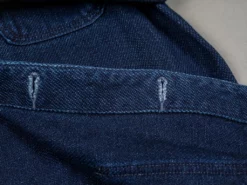 ONI Denim 03501-WIDD Indigo Dobby Twill Coverall Jacket Biowash 44 ONI Denim 03501-WIDD Indigo Dobby Twill Coverall Jacket Biowash