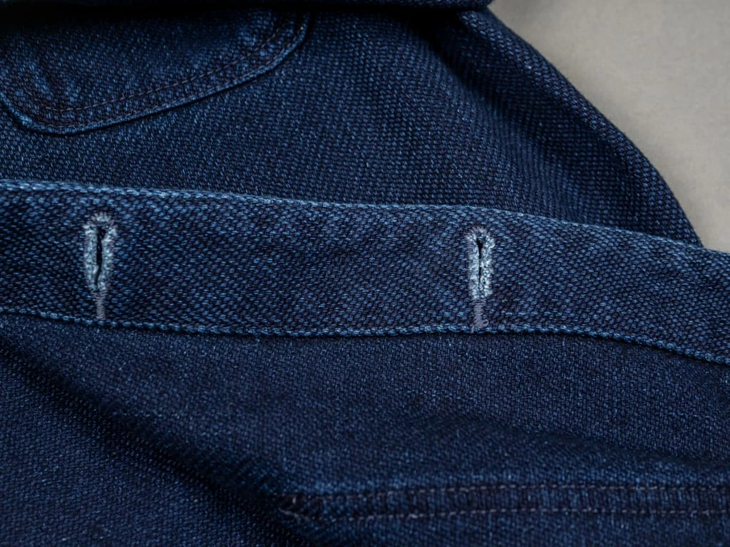 ONI Denim 03501-WIDD Indigo Dobby Twill Coverall Jacket Biowash 18 ONI Denim 03501-WIDD Indigo Dobby Twill Coverall Jacket Biowash