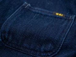 ONI Denim 03501-WIDD Indigo Dobby Twill Coverall Jacket Biowash 48 ONI Denim 03501-WIDD Indigo Dobby Twill Coverall Jacket Biowash