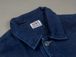 ONI Denim 03501-WIDD Indigo Dobby Twill Coverall Jacket Biowash 39 ONI Denim 03501-WIDD Indigo Dobby Twill Coverall Jacket Biowash