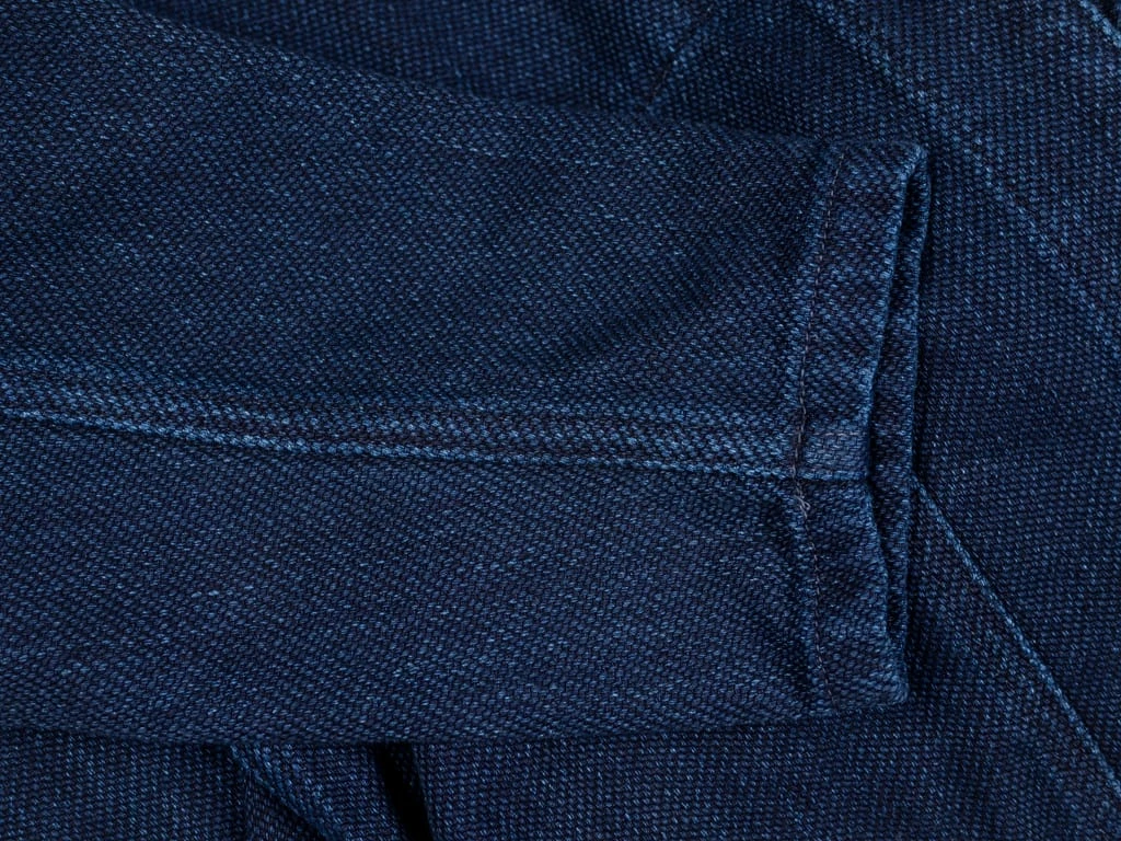 ONI Denim 03501-WIDD Indigo Dobby Twill Coverall Jacket Biowash 17 ONI Denim 03501-WIDD Indigo Dobby Twill Coverall Jacket Biowash