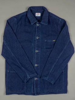 ONI Denim 03501-WIDD Indigo Dobby Twill Coverall Jacket Biowash 37 ONI Denim 03501-WIDD Indigo Dobby Twill Coverall Jacket Biowash