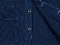 ONI Denim 03501-WIDD Indigo Dobby Twill Coverall Jacket Biowash 47 ONI Denim 03501-WIDD Indigo Dobby Twill Coverall Jacket Biowash