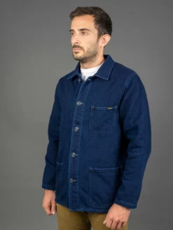 ONI Denim 03501-WIDD Indigo Dobby Twill Coverall Jacket Biowash 31 ONI Denim 03501-WIDD Indigo Dobby Twill Coverall Jacket Biowash