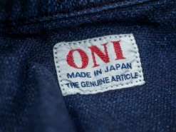 ONI Denim 03501-WIDD Indigo Dobby Twill Coverall Jacket Biowash 40 ONI Denim 03501-WIDD Indigo Dobby Twill Coverall Jacket Biowash