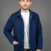 ONI Denim 03501-WIDD Indigo Dobby Twill Coverall Jacket Biowash