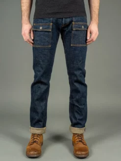 ONI Denim [Workwear Series] 107ZR "Secret Denim" 20oz Bush Pants Semi-Tight Straight