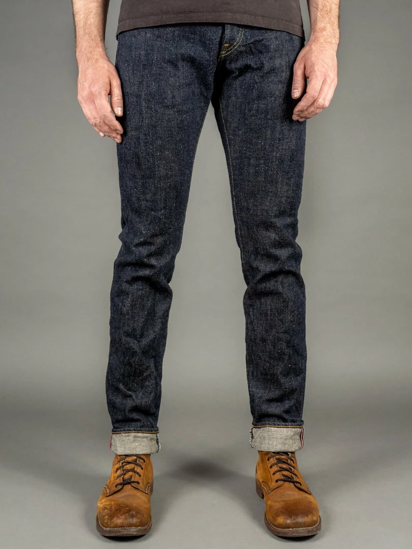 ONI Denim 921NIXX "Natural Indigo XX Denim" 17oz High Rise Relax Tapered Jeans 4 ONI Denim 921NIXX "Natural Indigo XX Denim" 17oz High Rise Relax Tapered Jeans