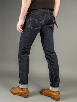 ONI Denim 921NIXX "Natural Indigo XX Denim" 17oz High Rise Relax Tapered Jeans 41 ONI Denim 921NIXX