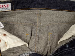 ONI Denim 921NIXX "Natural Indigo XX Denim" 17oz High Rise Relax Tapered Jeans 60 ONI Denim 921NIXX