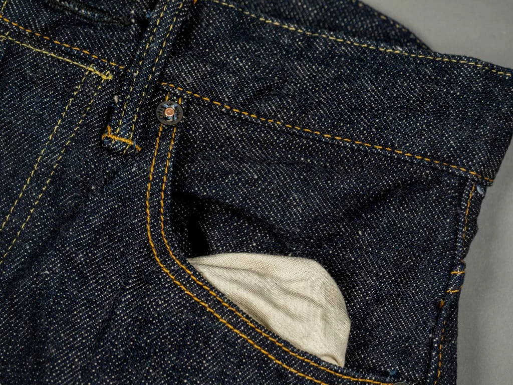 ONI Denim 921NIXX "Natural Indigo XX Denim" 17oz High Rise Relax Tapered Jeans 32 ONI Denim 921NIXX "Natural Indigo XX Denim" 17oz High Rise Relax Tapered Jeans