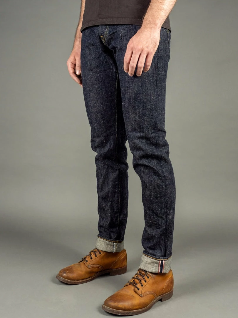 ONI Denim 921NIXX "Natural Indigo XX Denim" 17oz High Rise Relax Tapered Jeans 5 ONI Denim 921NIXX "Natural Indigo XX Denim" 17oz High Rise Relax Tapered Jeans