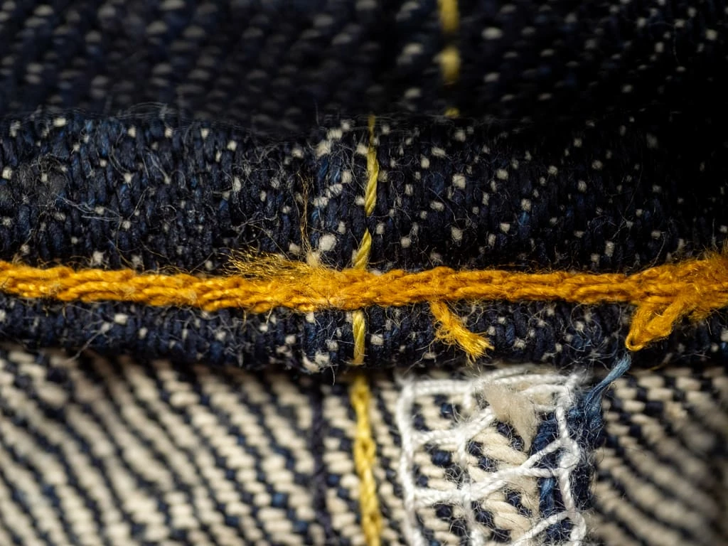 ONI Denim 921NIXX "Natural Indigo XX Denim" 17oz High Rise Relax Tapered Jeans 33 ONI Denim 921NIXX "Natural Indigo XX Denim" 17oz High Rise Relax Tapered Jeans