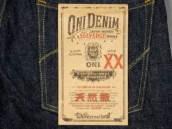 ONI Denim 921NIXX "Natural Indigo XX Denim" 17oz High Rise Relax Tapered Jeans 58 ONI Denim 921NIXX