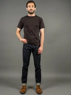 ONI Denim 921NIXX "Natural Indigo XX Denim" 17oz High Rise Relax Tapered Jeans