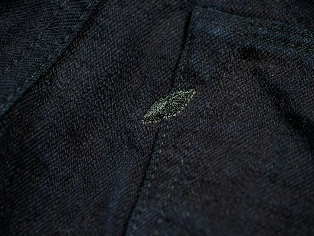 Pure Blue Japan XX-18oz-019 "Indigo X Black" 18oz Relaxed Tapered Jeans 17 Pure Blue Japan XX-18oz-019 "Indigo X Black" 18oz Relaxed Tapered Jeans