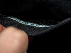 Pure Blue Japan XX-18oz-019 "Indigo X Black" 18oz Relaxed Tapered Jeans 56 Pure Blue Japan XX-18oz-019