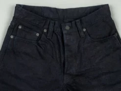 Pure Blue Japan XX-18oz-019 "Indigo X Black" 18oz Relaxed Tapered Jeans 44 Pure Blue Japan XX-18oz-019