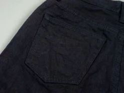 Pure Blue Japan XX-18oz-019 "Indigo X Black" 18oz Relaxed Tapered Jeans 58 Pure Blue Japan XX-18oz-019