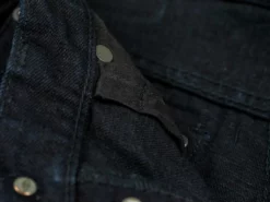 Pure Blue Japan XX-18oz-019 "Indigo X Black" 18oz Relaxed Tapered Jeans 61 Pure Blue Japan XX-18oz-019