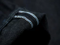 Pure Blue Japan XX-18oz-019 "Indigo X Black" 18oz Relaxed Tapered Jeans 51 Pure Blue Japan XX-18oz-019