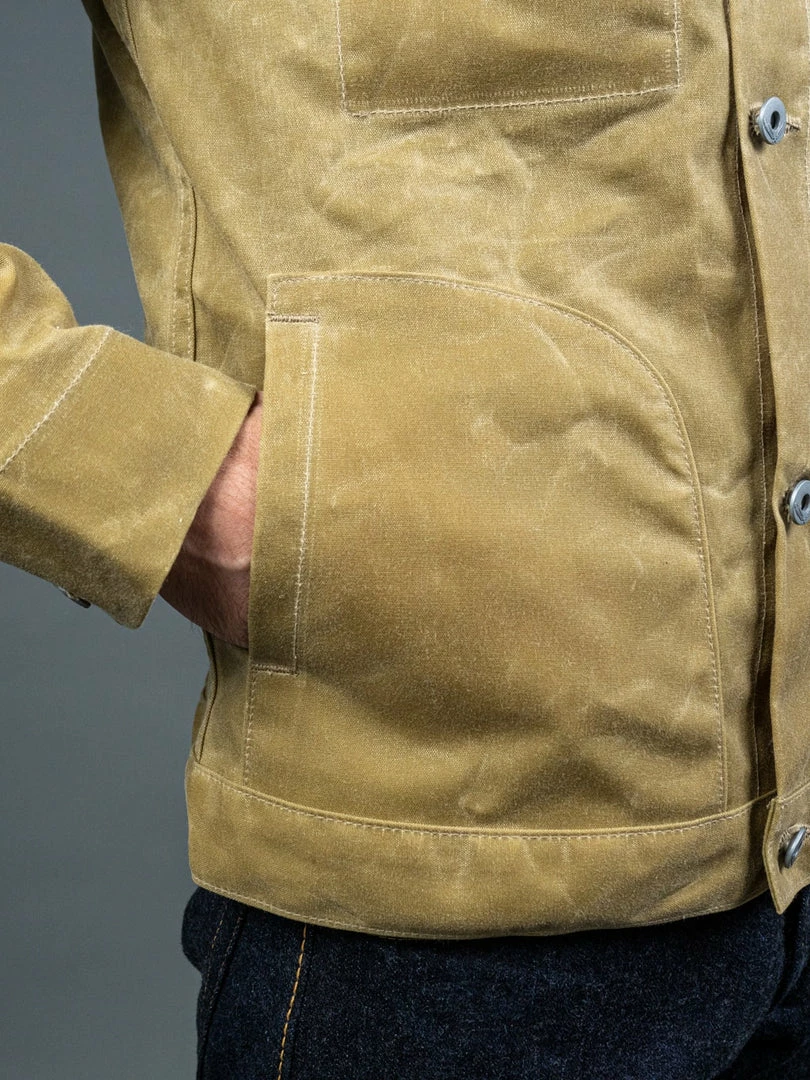 NEW ARRIVALS Rogue Territory Waxed Canvas Supply Jacket Tan Ridgeline 8 NEW ARRIVALS Rogue Territory Waxed Canvas Supply Jacket Tan Ridgeline