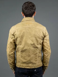 NEW ARRIVALS Rogue Territory Waxed Canvas Supply Jacket Tan Ridgeline