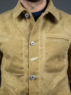 NEW ARRIVALS Rogue Territory Waxed Canvas Supply Jacket Tan Ridgeline 36 NEW ARRIVALS Rogue Territory Waxed Canvas Supply Jacket Tan Ridgeline