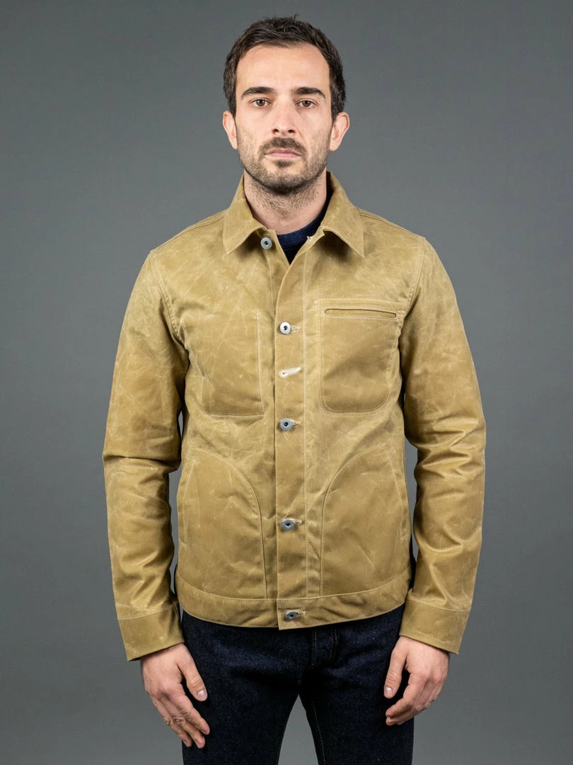 NEW ARRIVALS Rogue Territory Waxed Canvas Supply Jacket Tan Ridgeline 3 NEW ARRIVALS Rogue Territory Waxed Canvas Supply Jacket Tan Ridgeline
