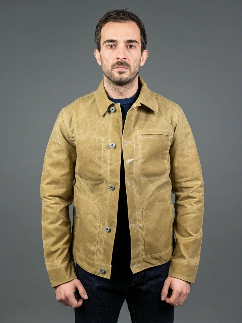 NEW ARRIVALS Rogue Territory Waxed Canvas Supply Jacket Tan Ridgeline 6 NEW ARRIVALS Rogue Territory Waxed Canvas Supply Jacket Tan Ridgeline
