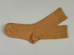 ROTOTO Cotton Wool Ribbed Crew Socks O.D.