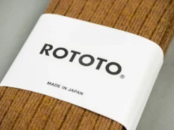 ROTOTO Cotton Wool Ribbed Crew Socks O.D.