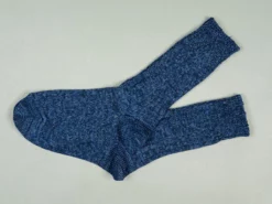 ROTOTO Denim Tone Crew Socks Dark 12 ROTOTO Denim Tone Crew Socks Dark