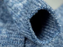 ROTOTO Denim Tone Crew Socks Ice