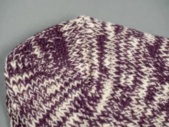 ROTOTO Low Gauge Slub Crew Socks Burgundy 14 ROTOTO Low Gauge Slub Crew Socks Burgundy