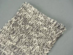 ROTOTO Low Gauge Slub Crew Socks Grey 15 ROTOTO Low Gauge Slub Crew Socks Grey