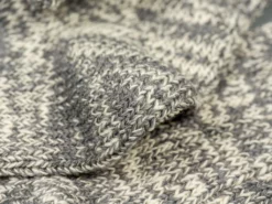 ROTOTO Low Gauge Slub Crew Socks Grey 16 ROTOTO Low Gauge Slub Crew Socks Grey