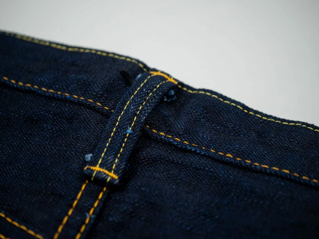 Samurai Jeans S520XX18oz-SB "Arakage" Indigo X Black 18oz Regular Tapered Jeans 30 Samurai Jeans S520XX18oz-SB "Arakage" Indigo X Black 18oz Regular Tapered Jeans