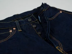 Samurai Jeans S520XX18oz-SB "Arakage" Indigo X Black 18oz Regular Tapered Jeans 56 Samurai Jeans S520XX18oz-SB