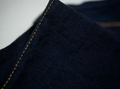 Samurai Jeans S520XX18oz-SB "Arakage" Indigo X Black 18oz Regular Tapered Jeans 73 Samurai Jeans S520XX18oz-SB