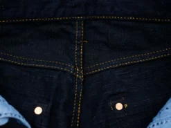 Samurai Jeans S520XX18oz-SB "Arakage" Indigo X Black 18oz Regular Tapered Jeans 58 Samurai Jeans S520XX18oz-SB