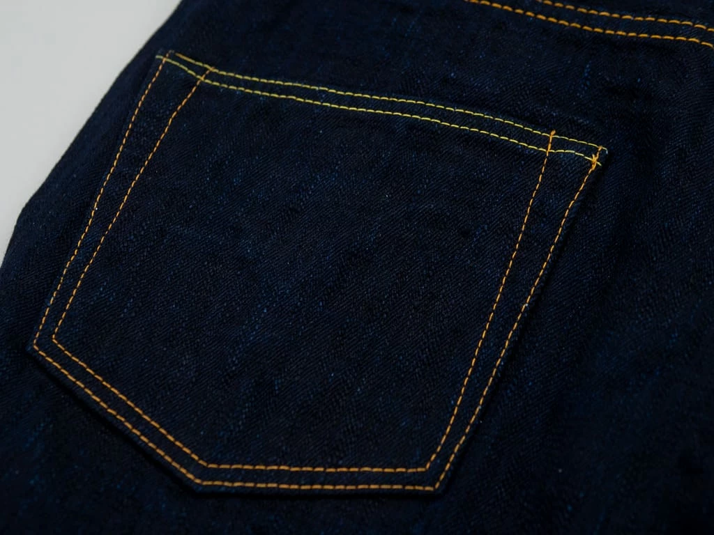 Samurai Jeans S520XX18oz-SB "Arakage" Indigo X Black 18oz Regular Tapered Jeans 19 Samurai Jeans S520XX18oz-SB "Arakage" Indigo X Black 18oz Regular Tapered Jeans