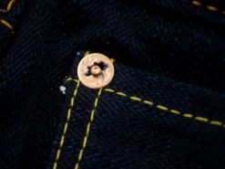 Samurai Jeans S520XX18oz-SB "Arakage" Indigo X Black 18oz Regular Tapered Jeans 60 Samurai Jeans S520XX18oz-SB